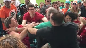 Miami Dolphins -- Scumbag Fans Brawl ... Attack Grandpa In Front Of Grandkids (VIDEO)