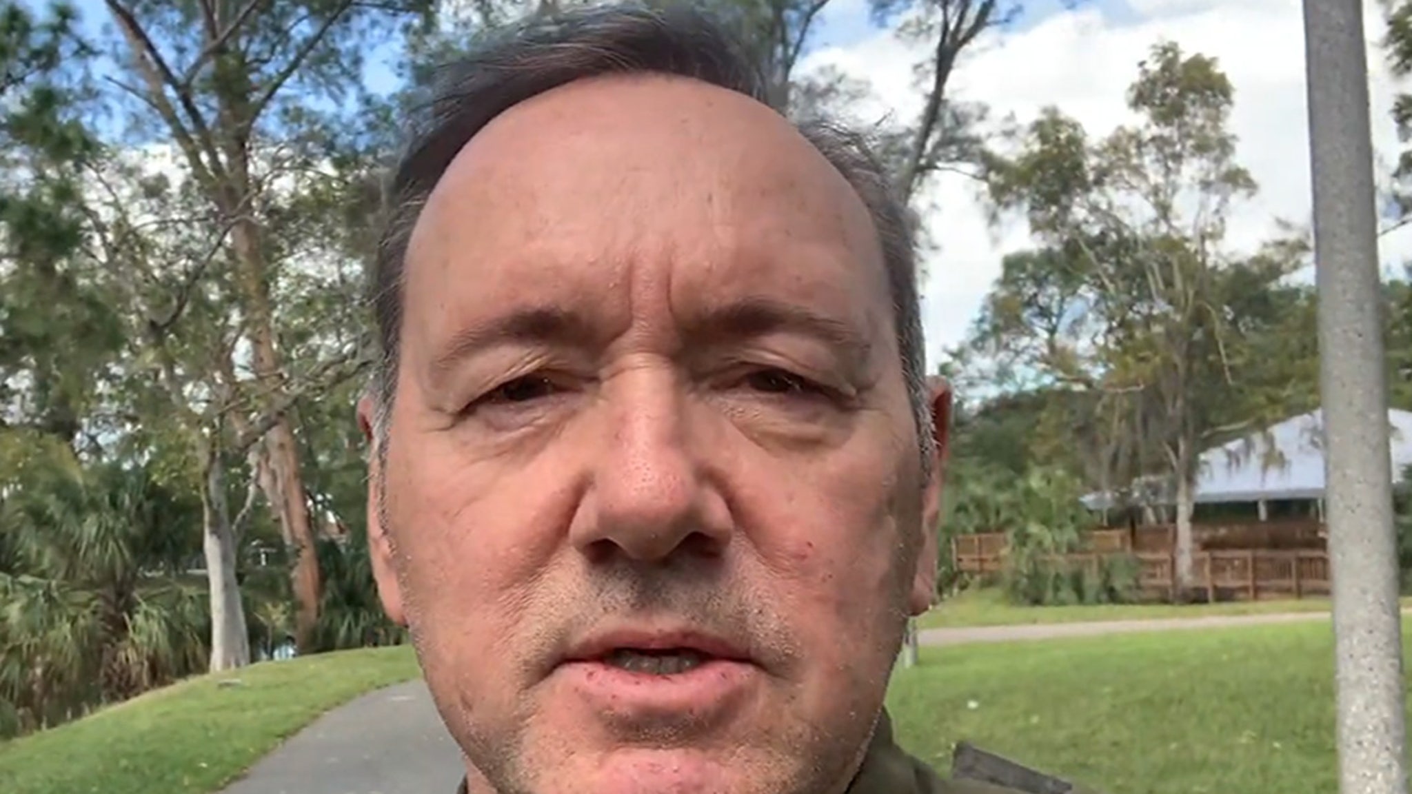 Kevin Spacey says in a message on Christmas Eve that friends were contemplating suicide
