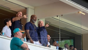 Mike Tyson Watches Patriots Game In Robert Kraft's Suite