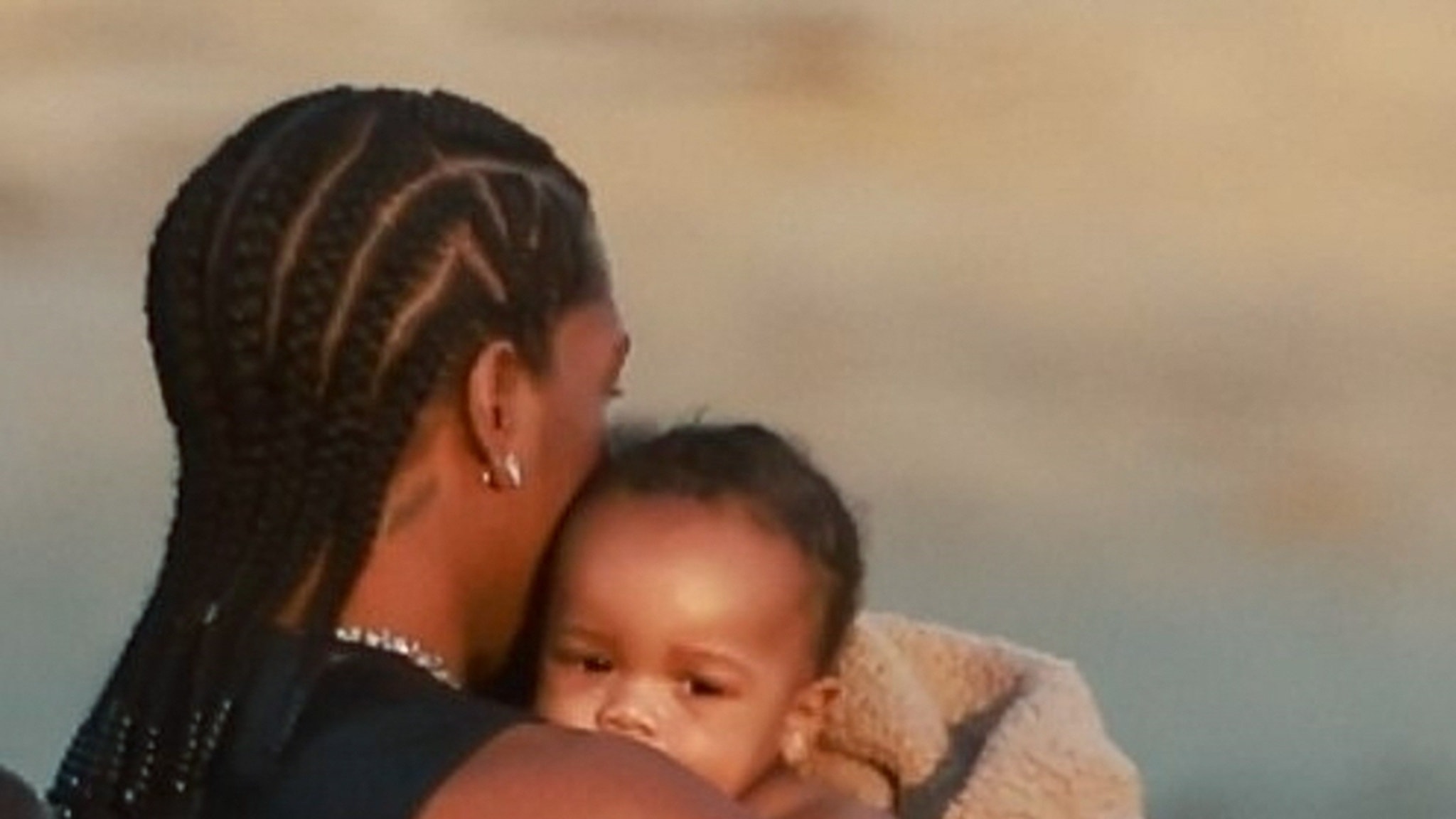 Rihanna and A$ap Rocky Baby Photoshoot