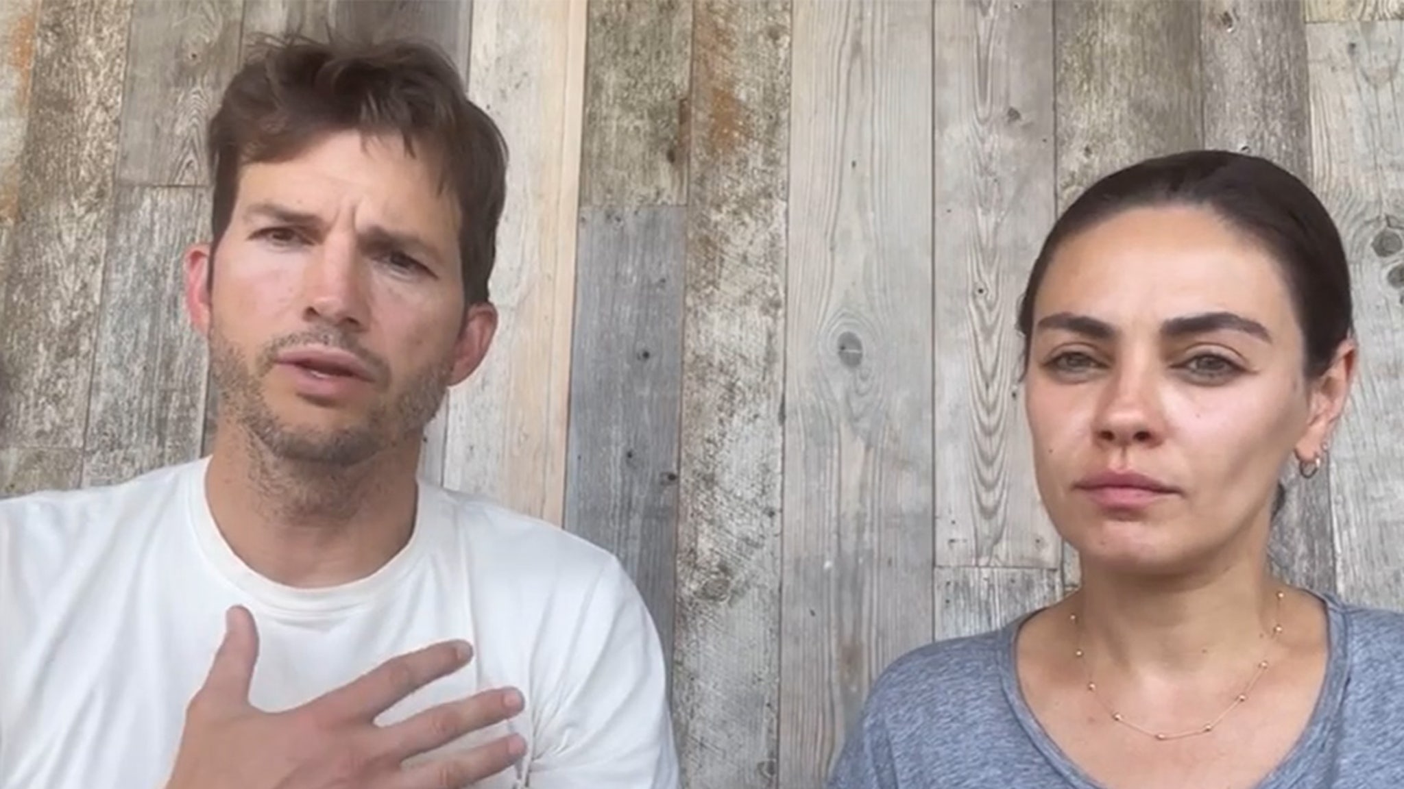 Ashton Kutcher & Mila Kunis Address Backlash Over Masterson Letters