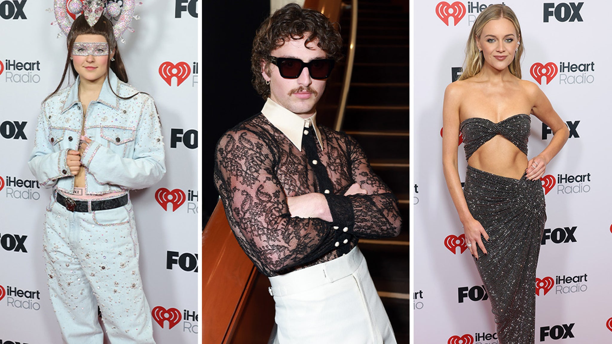 Celebridades chegam para 2025 iHeartRadio Music Awards