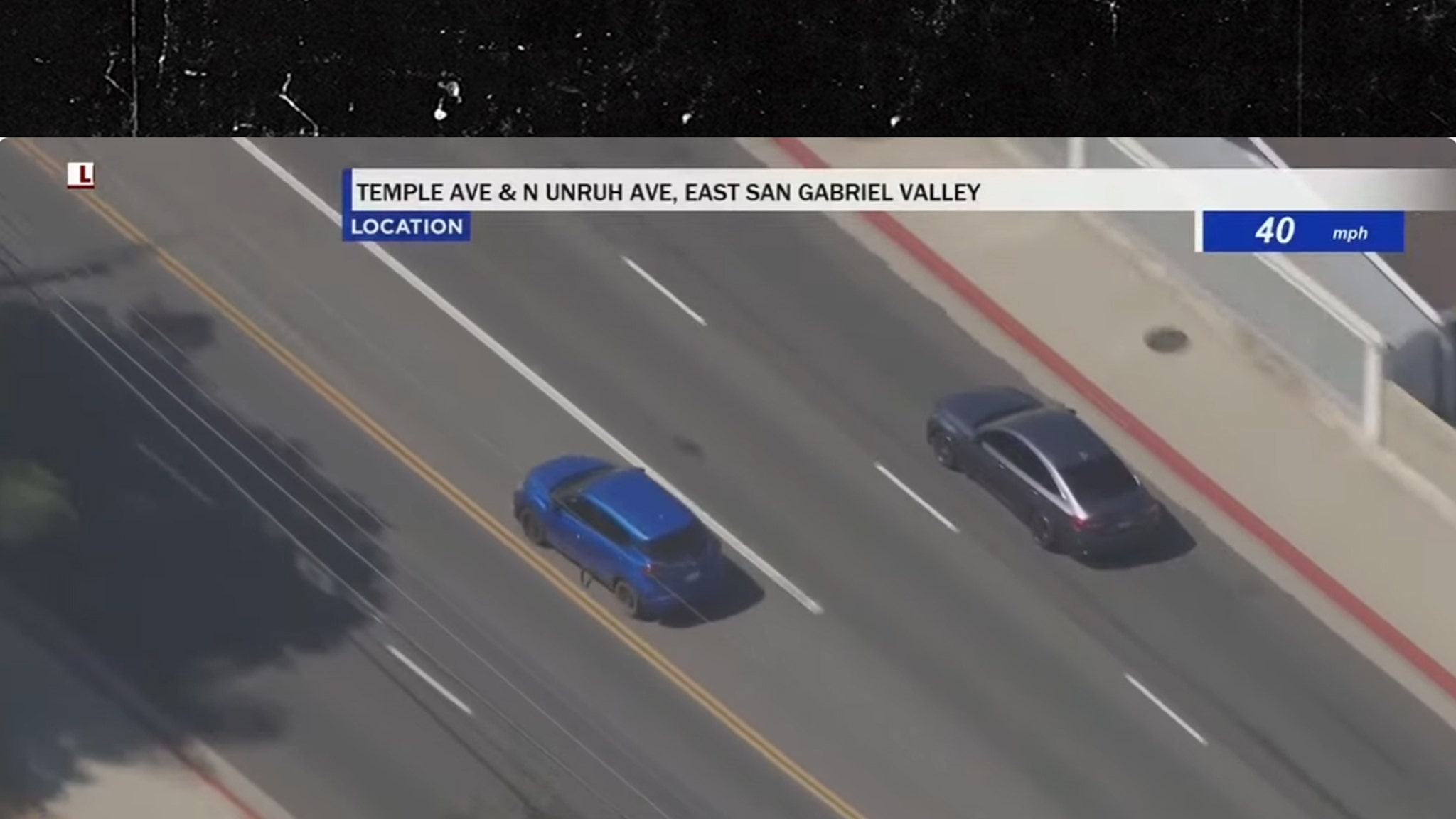 Live Stream: Police Chase Suspect Going 100 MPH on Los Angeles Freeway