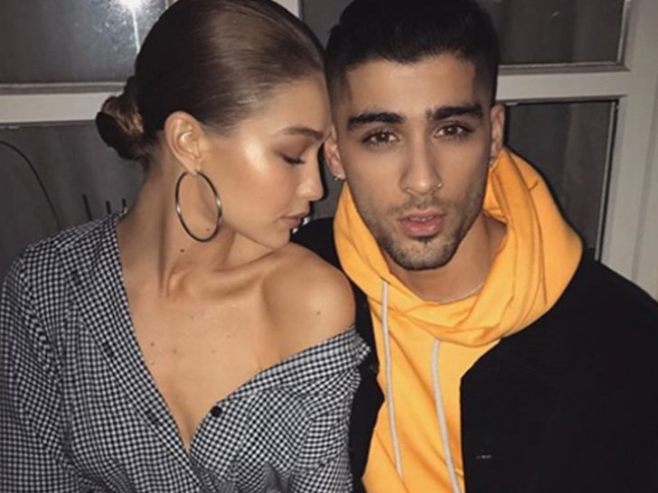 Gigi Hadid and Zayn Malik -- Together Photos