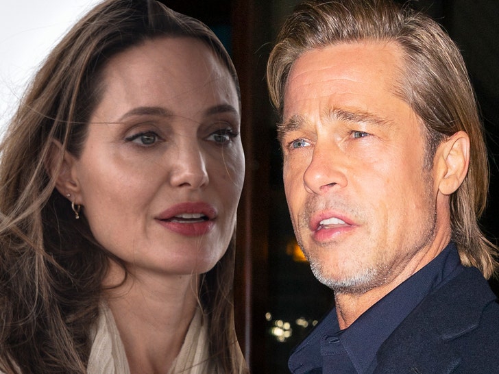 Angelina Jolie goes to court with Brad Pitt to finalize divorce