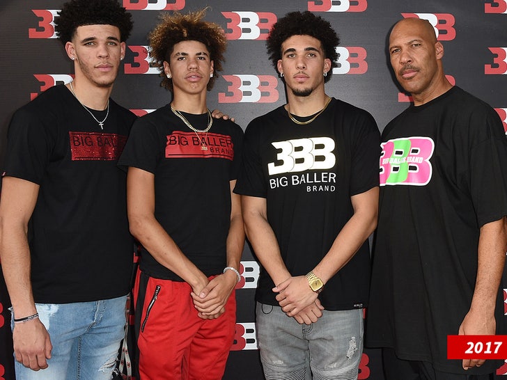 Lavar Ball, Lonzo and LaMelo