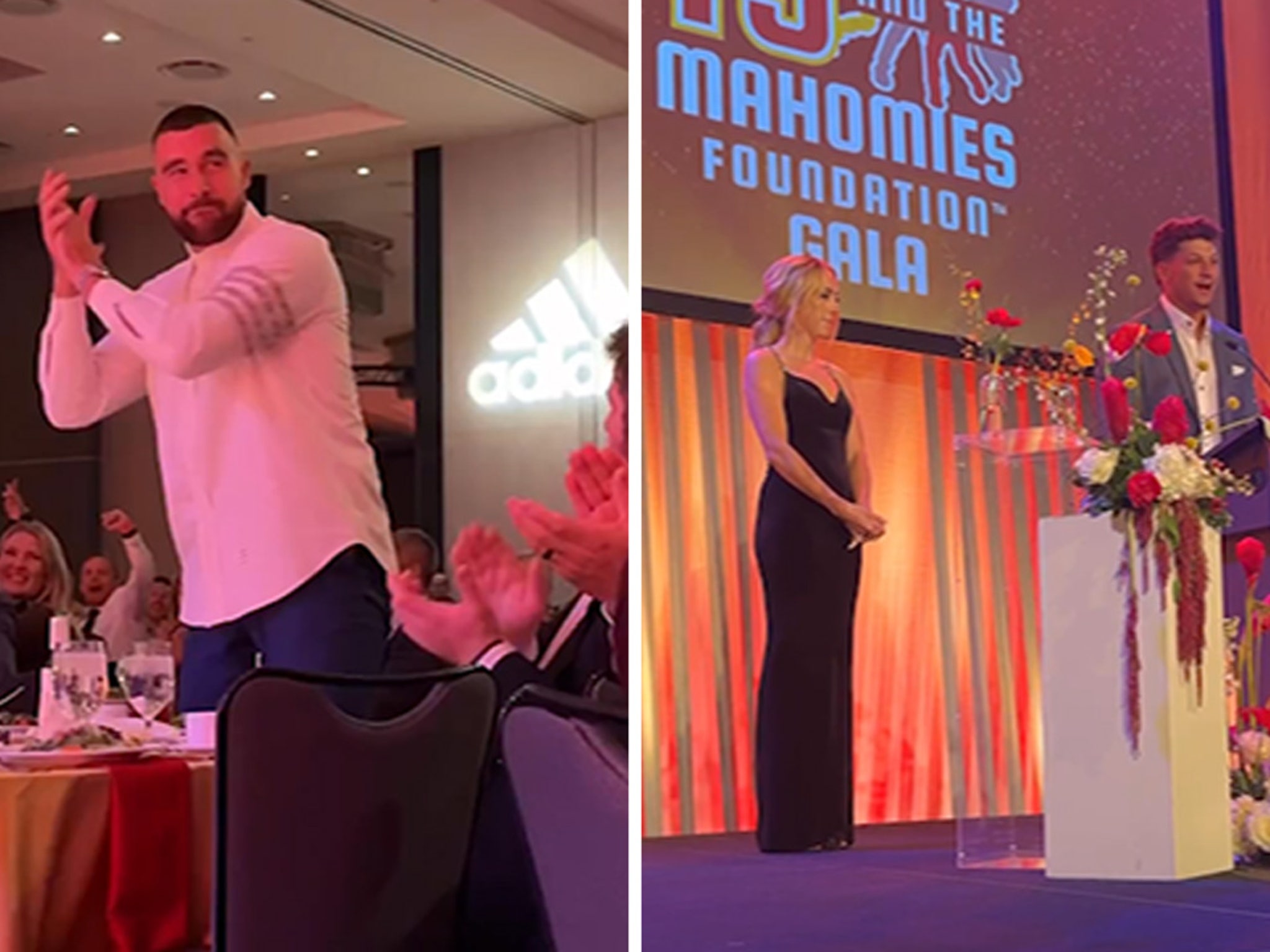 Travis Kelce Attends Patrick Mahomes Charity Event, No Taylor Swift Concert  Yet