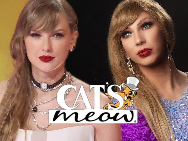 taylor swift Jade Jolie lookalike contest the cats meow