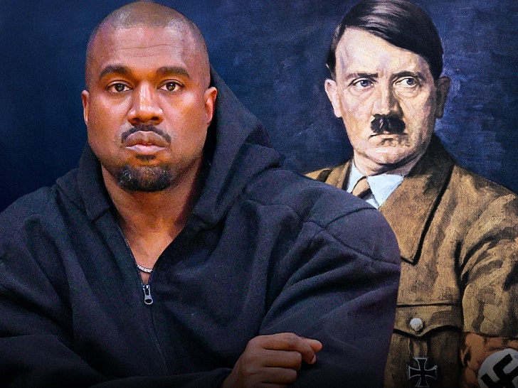 Kanye West dan Hitler Getty 1