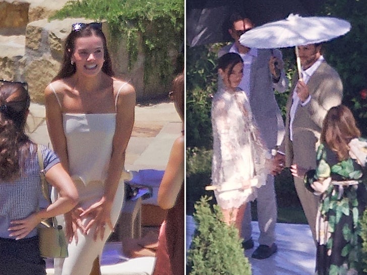 Hailee Steinfeld & Josh Allen Dazzle at Wedding Rehearsal