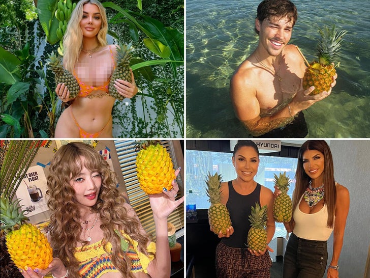 Stars with Pineapples