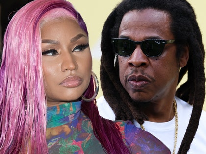nicki minaj jay z getty comp