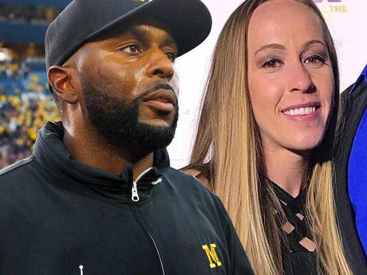 Sherrone Moore kelli moore getty comp