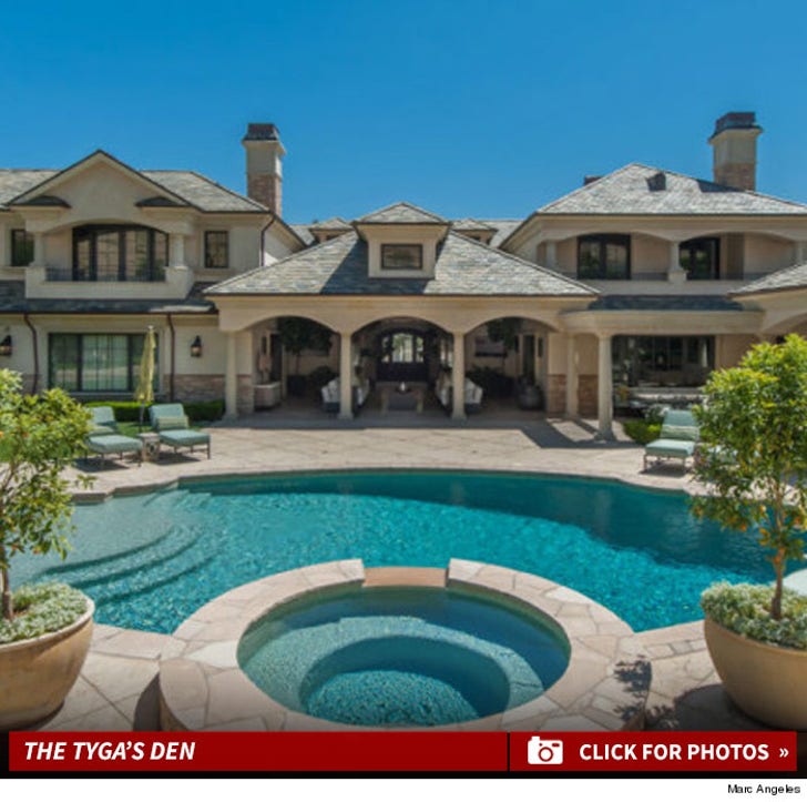 Tyga -- Can't Come Up With The Cash For New Den