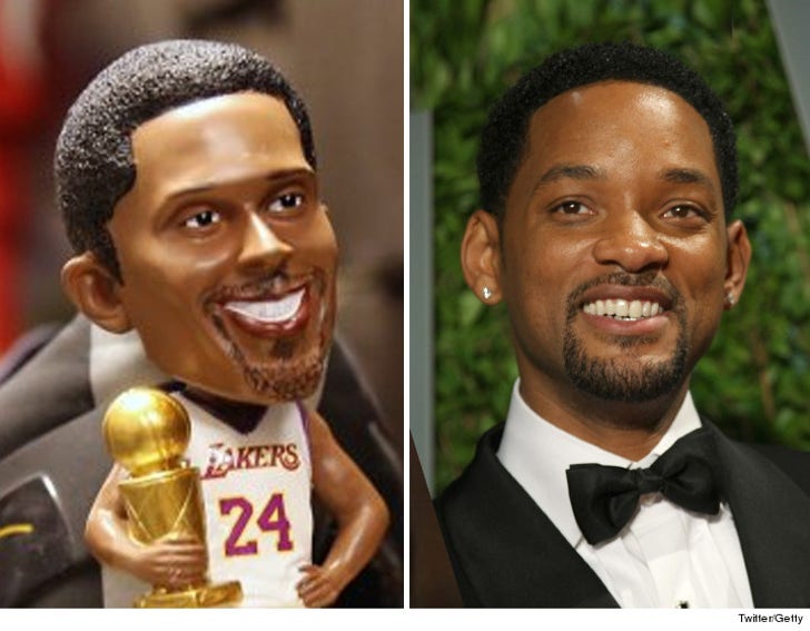 Kobe Bryant -- 2ND BOBBLEHEAD FAIL  Is That Will Smith?!!? (PHOTO)