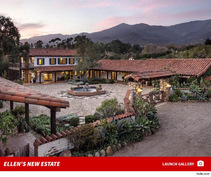 Ellen DeGeneres' New Montecito Estate