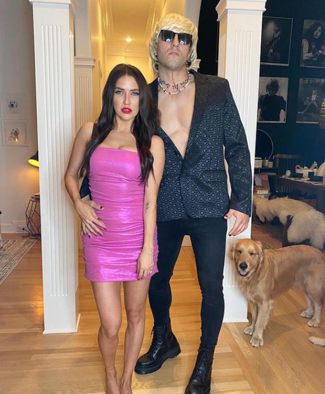 Kaitlyn Bristowe And Jason Tartick As Megan Fox And Machine Gun Kelly