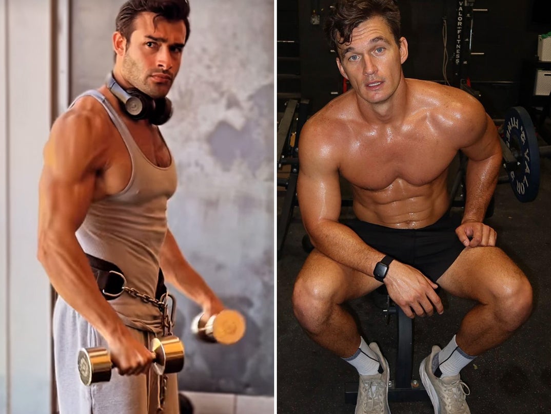 Sam Asghari vs. Tyler Cameron -- Who'd You Rather?! (Dudes In The Gym Edition)