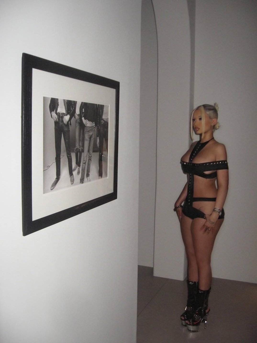 Alabama Barker Black Outfit 7