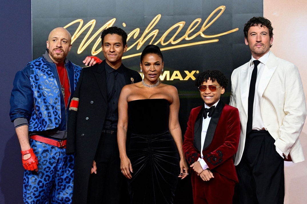 US actor KeiLyn Durrel Jones, US actor Jaafar Jackson, US actress Nia Long, US actor Juliano Valdi and US actor Miles Teller