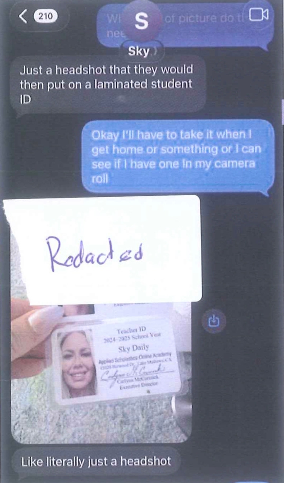 Alleged Texts Hulk Hogan Ex 2