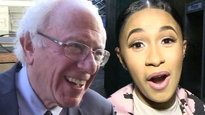 Bernie Sanders Encourages Cardi B to Enter Politics, 'It Would Be Great'