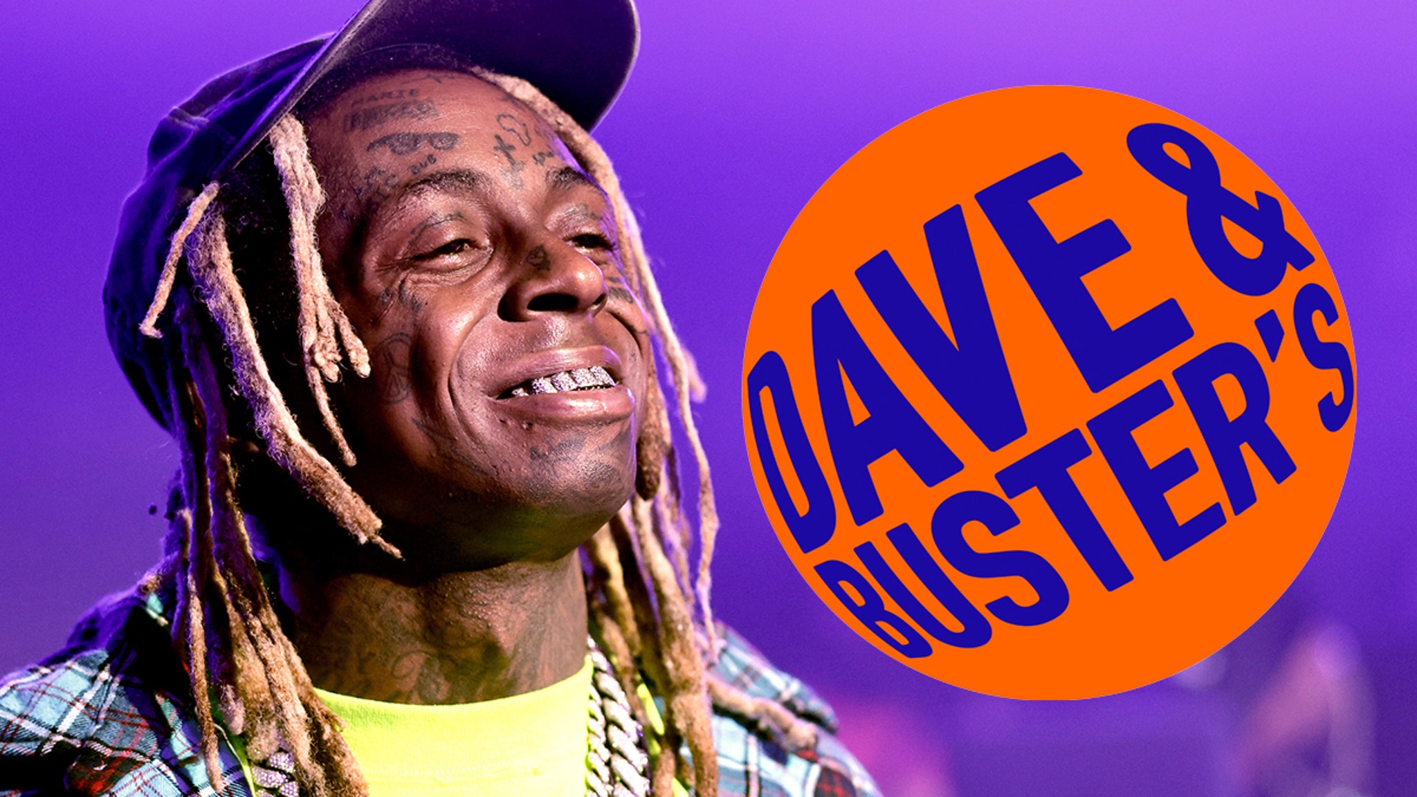Lil Wayne And Mack Maine Host 150 Kids at Dave & Busters Party #LilWayne