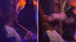LeBron James Unwinds After Magic Win With Hookah Sesh