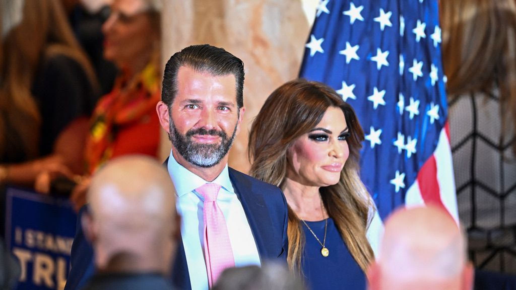 Trump Family At Mar-A-Lago Press Conference