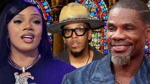 GloRilla Kirk Franklin Deitrick Haddon getty comp 2