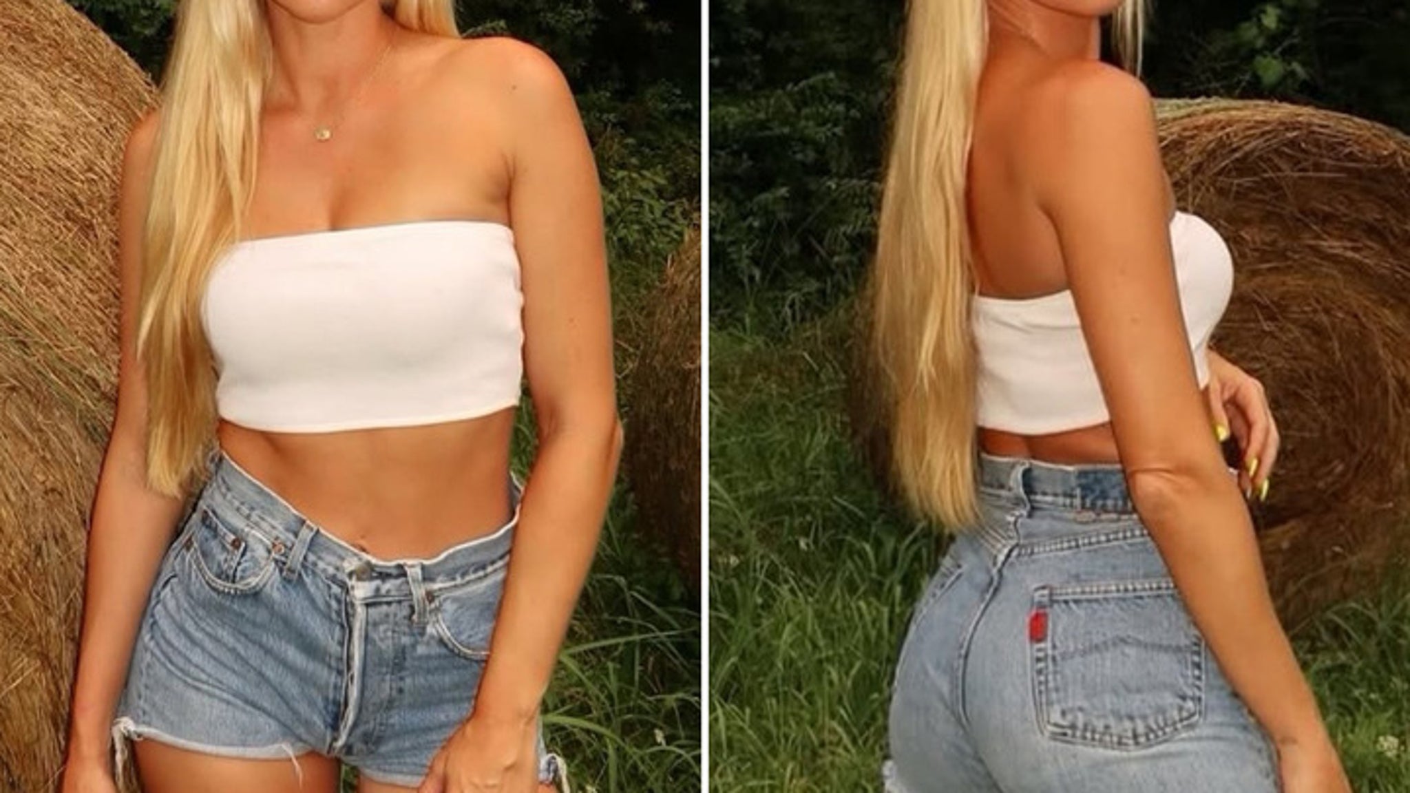 Walk Into These Daisy Dukes — Guess Who!