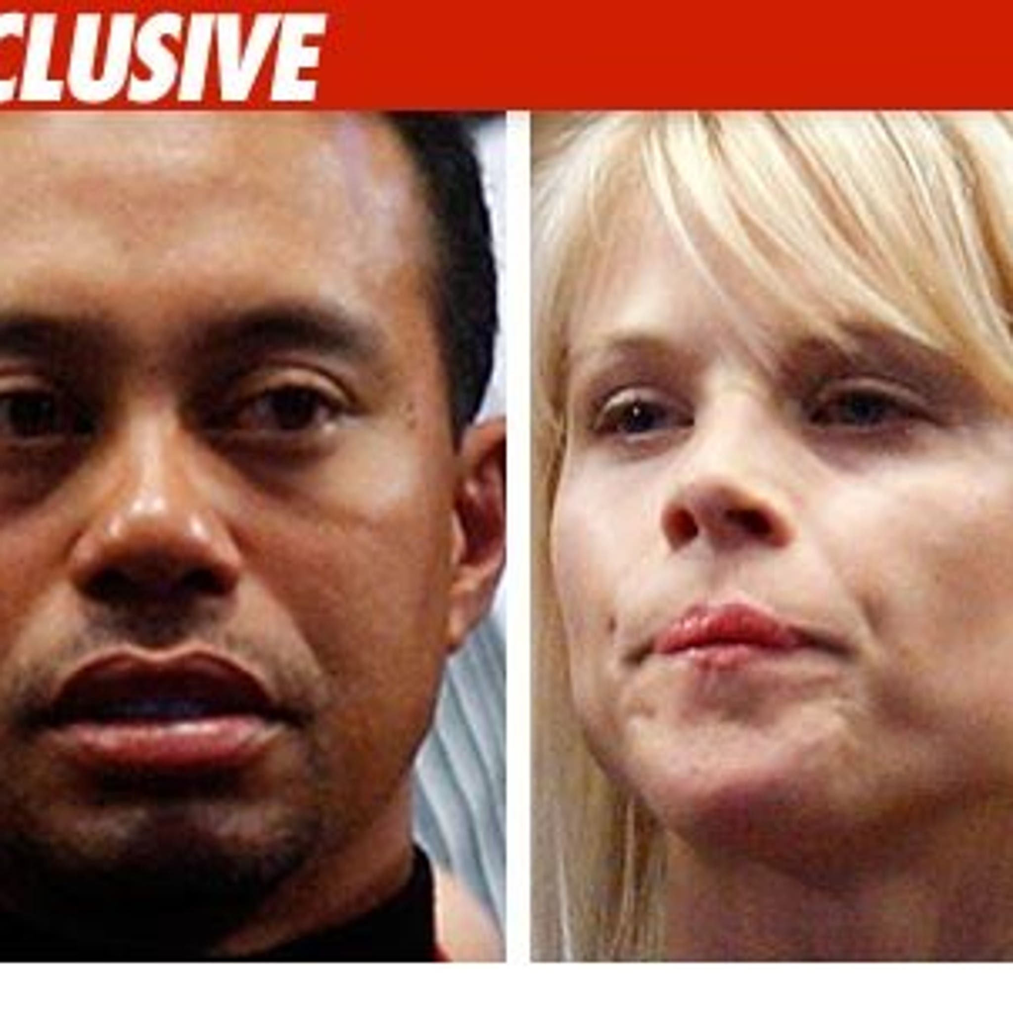 Tiger Woods Injuries Caused by Wife, Not picture