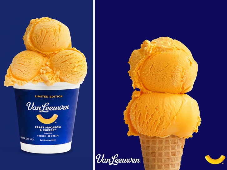 van leeuwen ice cream kraft mac and cheese