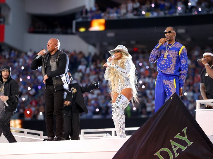 Icons Perform For Super Bowl LVI Halftime