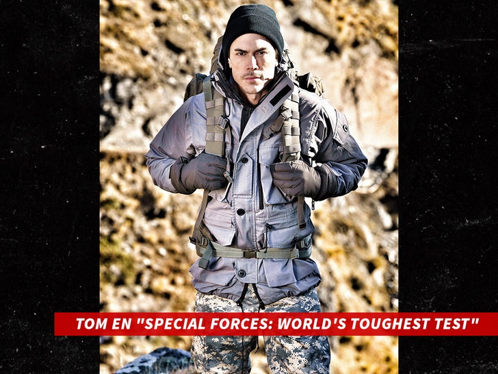 Tom en "Special Forces: World's Toughest Test"