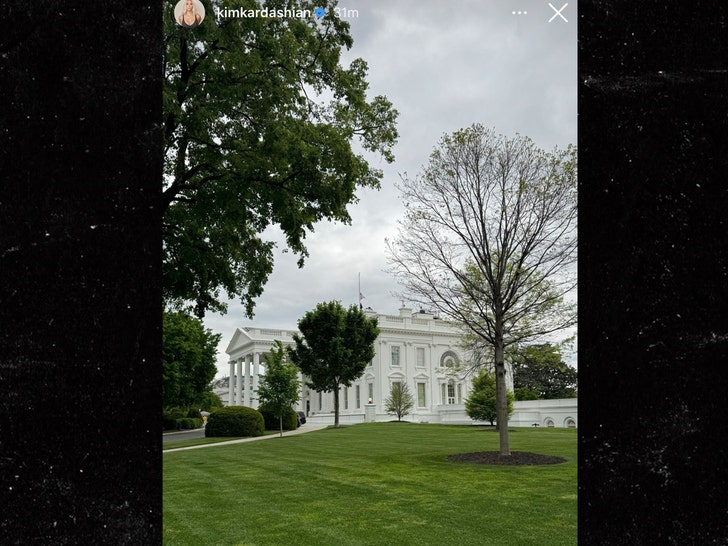 Kim Kardashian Maison Blanche