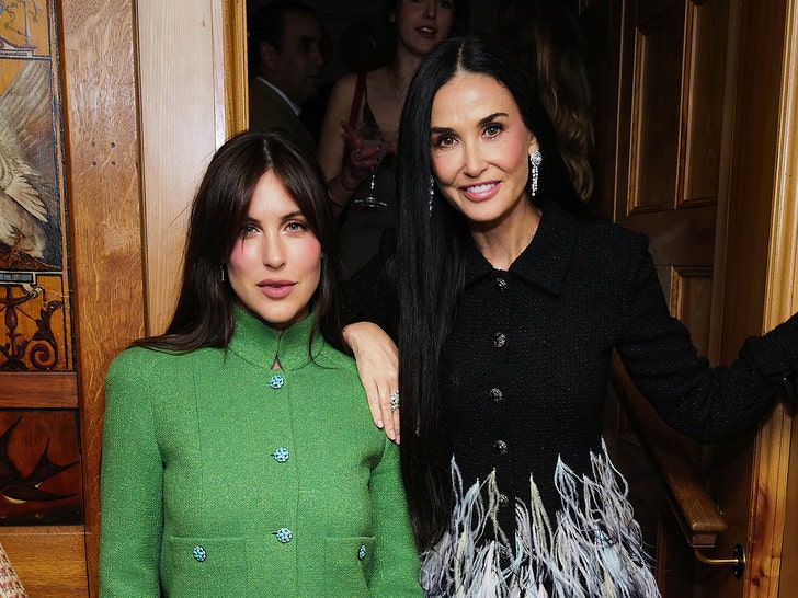 Scout Willis Demi Moore Bafta