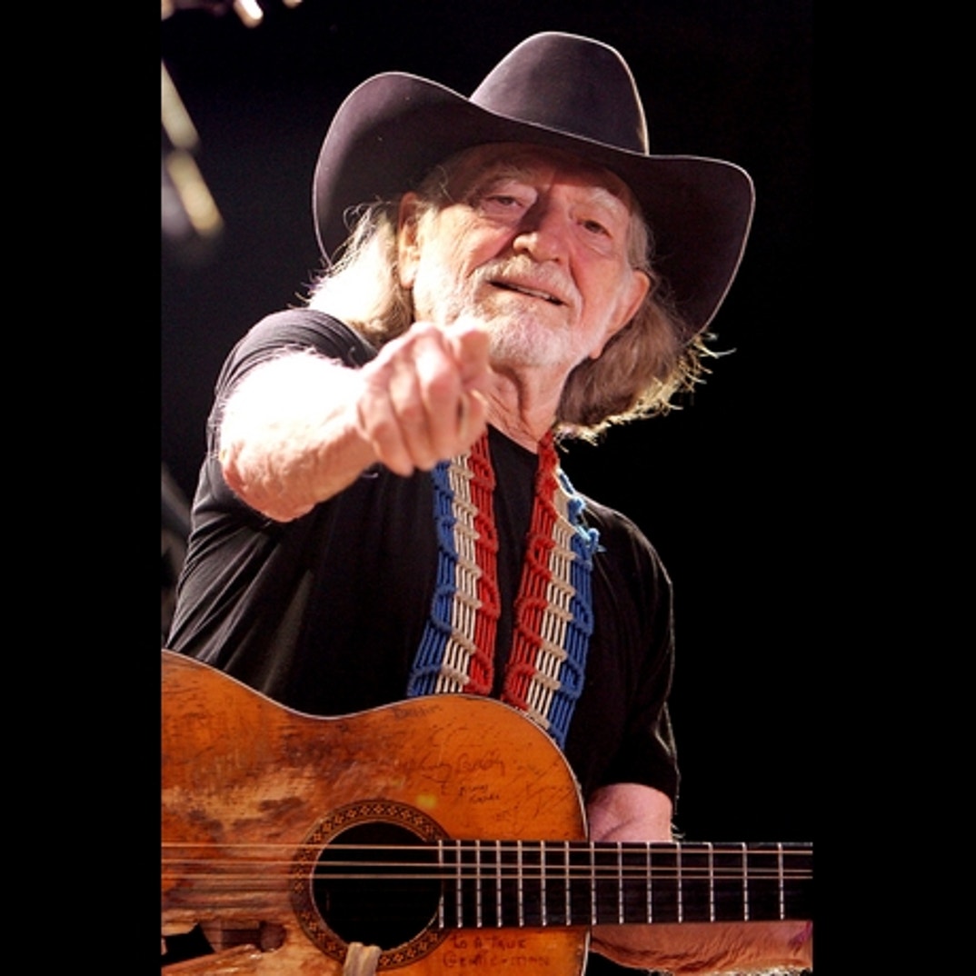 Willie Nelson is one proud American!