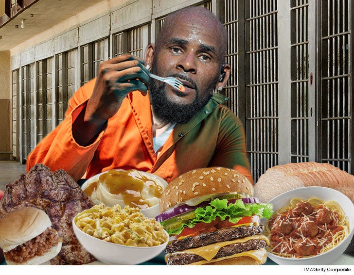 R Kelly Ate Well During Weekend in Jail :: 0225-rkelly-food-funart-tmz-getty-4