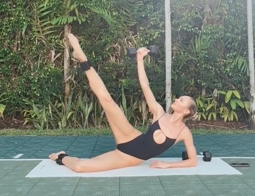 Candice Swanepoel Workout 3