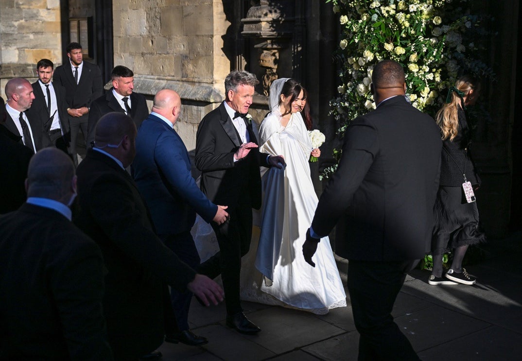 Holly Ramsay Adam Peaty Wedding 12