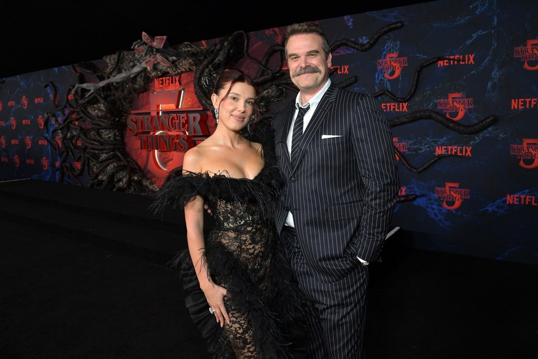 Millie Bobby Brown David Harbour Through The Years 7