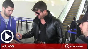 Robin Thicke -- Coolest Display of Coolness Ever, Until ...