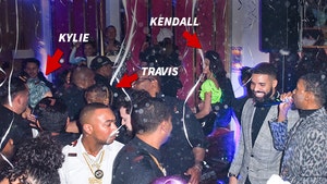 Kendall, Kylie and Travis Scott Party with Drake on NYE Despite Kanye West Feud
