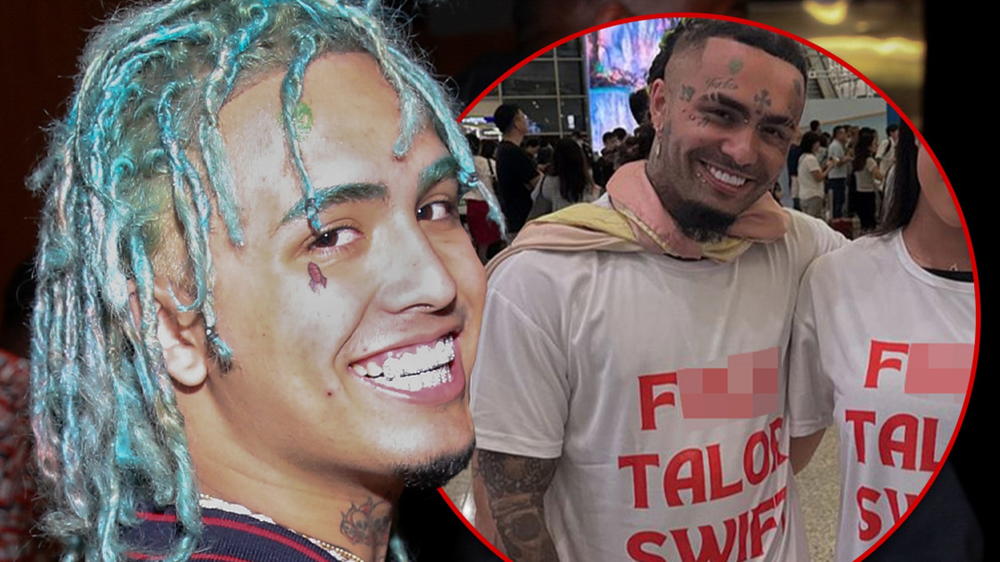 Lil Pump Continues Attacks on Taylor Swift For Backing Kamala Harris