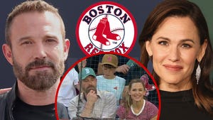 ben affleck jennifer garner red sox game