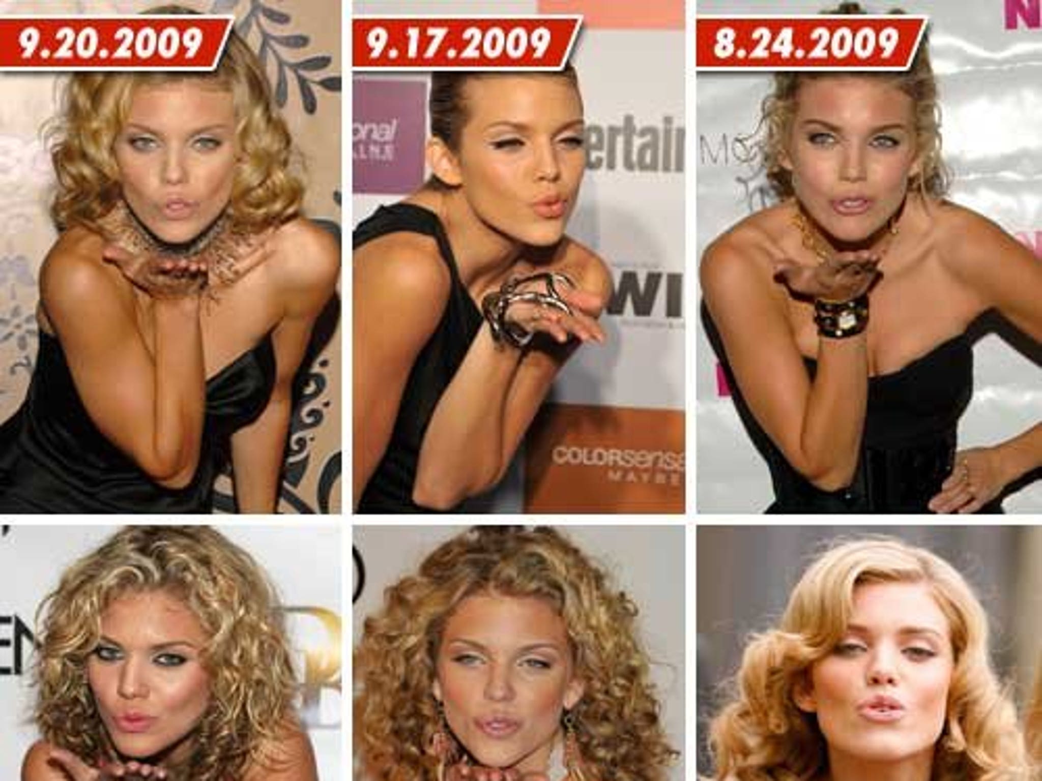 AnnaLynne McCord Puckers Up