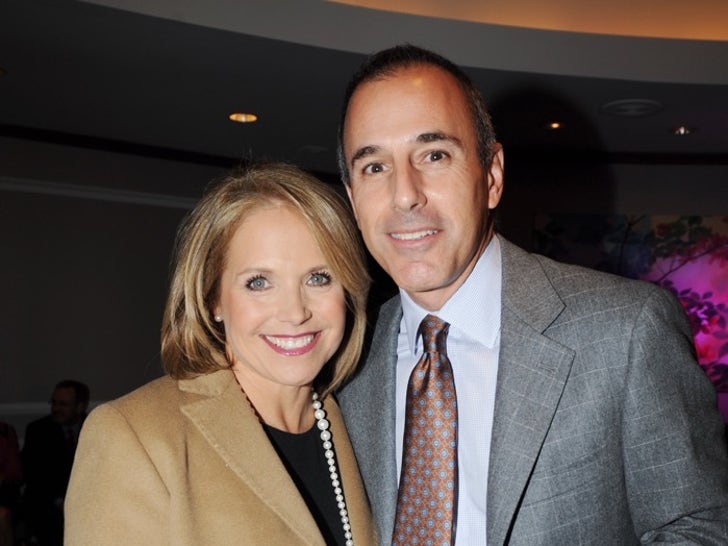 Matt Lauer and Katie Couric Photos