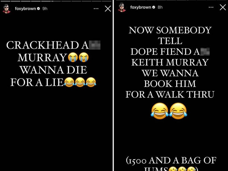 Foxy Brown Unloads On Keith Murray
