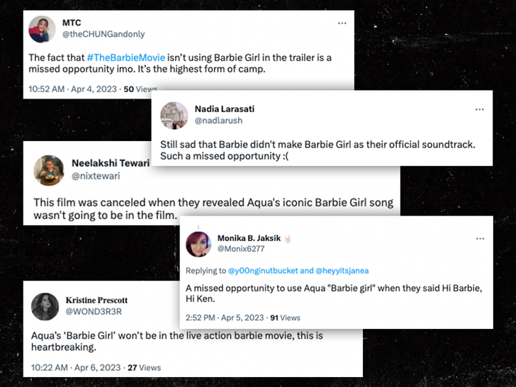 fans are upset aqua's "barbie girl"